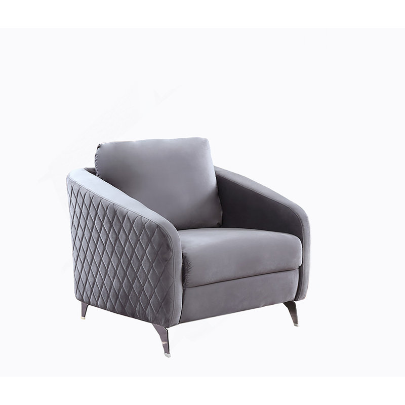 Fauteuil d'appoint 36 po, Gris