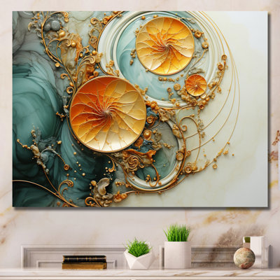 Organic Spiral - Abstract Spirals, impression d'art mural
