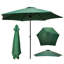 2.7M Aluminium Garden Patio Sun Shade Parasol With Crank Handle In-129830247