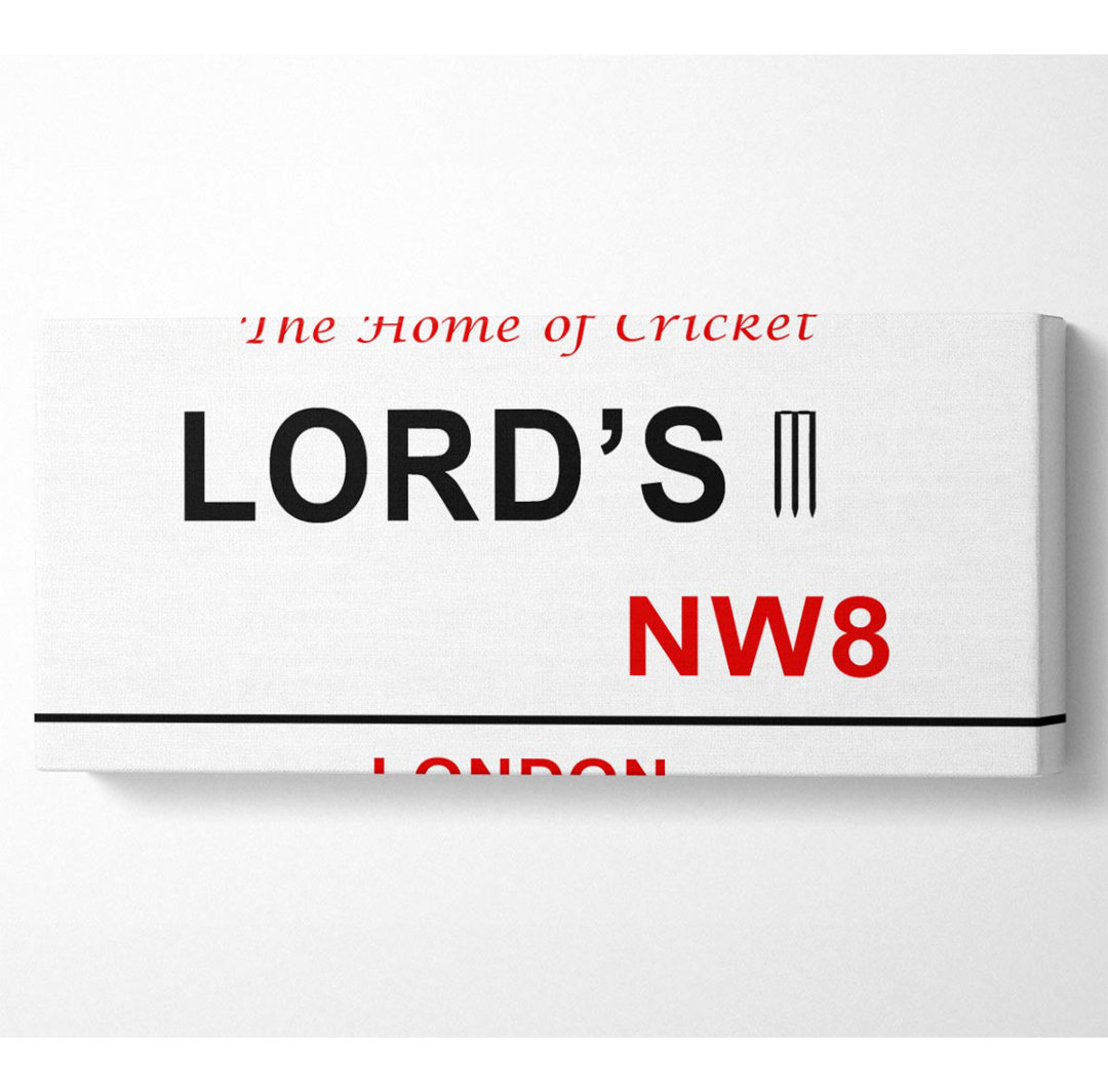 Lords Signs - Kunstdrucke auf Leinwand - Wrapped Canvas