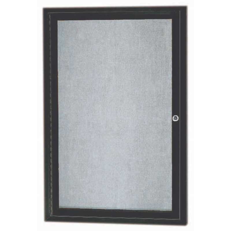 Tableau d'affichage mural extérieur pour l'extérieur, Aluminium anodisé bronze, Un, H 36 po x l 24 po