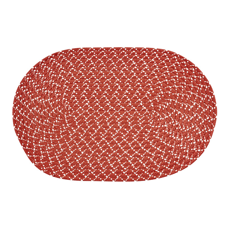 Rogalski Indoor / Outdoor Rug, 96" x 132" Oval