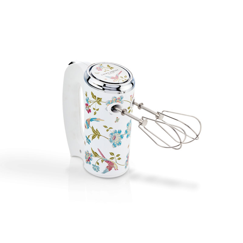 Batteur à main 5 vitesses VQ Laura Ashley 300 watts, Elveden blanc