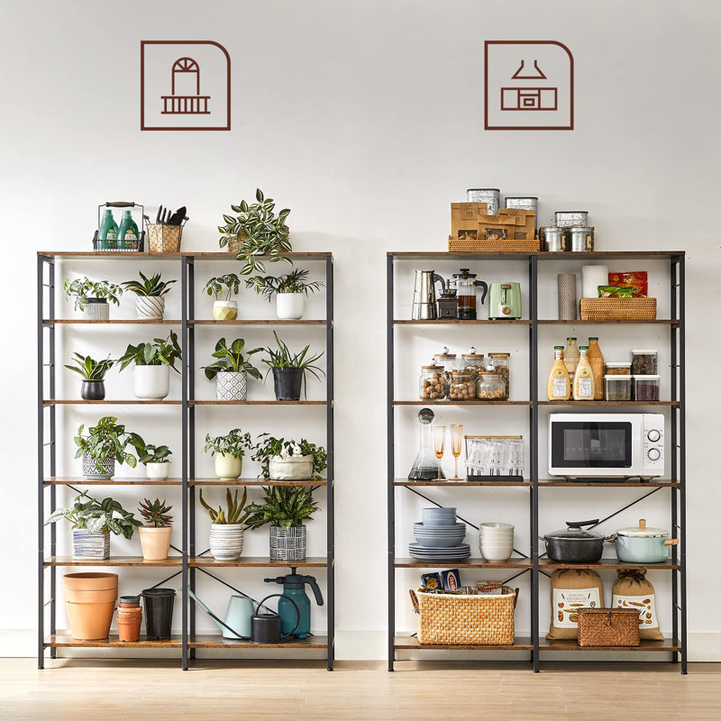 Anastatius 170 cm H x 120 cm W Standard Bookcase
