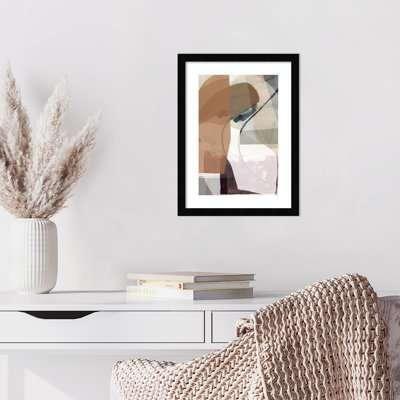 Subversive Comfort 1 by Winnette Wood Framed Wall Art Print