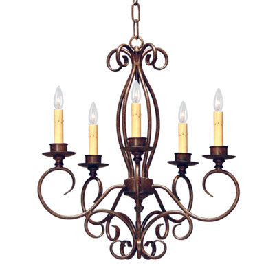 Elisha 5 - Light Chandelier