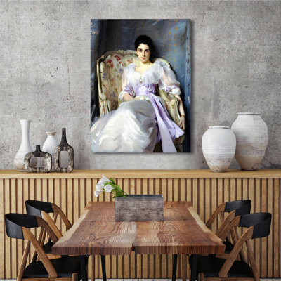 Lady Agnew of Lochnaw by John Singer Sargent - 1 Piece Wrapped Canvas Painting