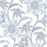 Exhale Light Gray Woven Faux Grasscloth Wallpaper