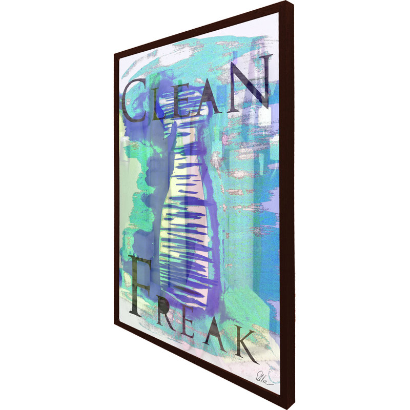 Single Picture Frame Print, 61cm H x 41cm W x 4cm D, Brown