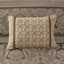 Ensembles de literie luxueux en jacquard, polyester brun et or, taille grand pour une décoration intérieure élégante