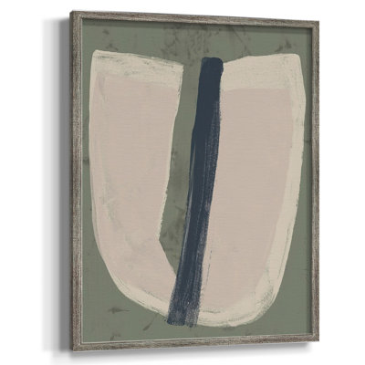 Papier découpé encadré III - bois massif