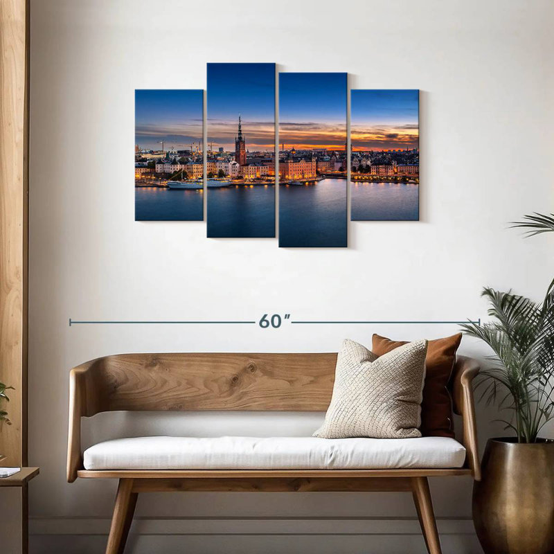 Nicci Stockholm Sunset Skyline