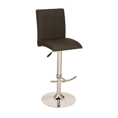Swivel Upholstered Adjustable Height Counter Stool