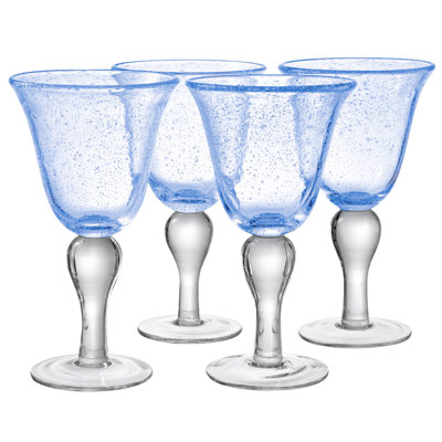 Abingdon 14oz. Handmade Crystal Goblet Set