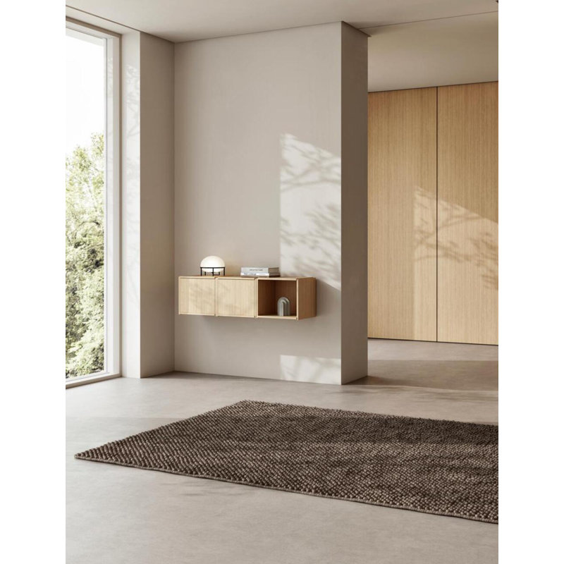 Brown Tact Rug, Rectangle 2'9" x 4'5"