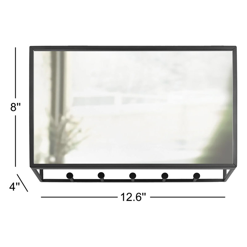 Miroir mural plat Cubiko