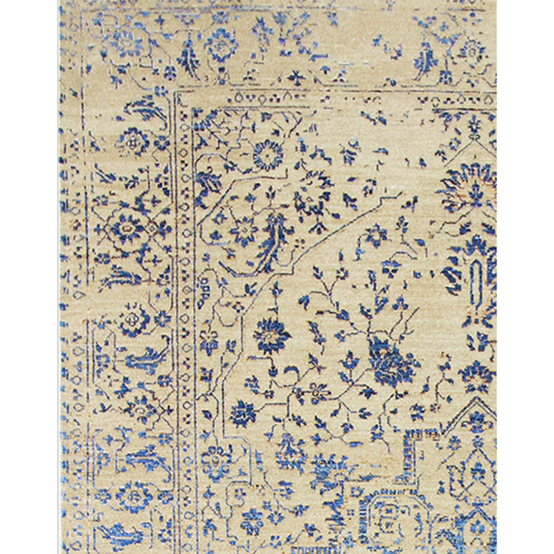 Hand Knotted Oriental Area Rug, Rectangle 6' x 9'