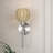 Summervine 1 Light Brushed Nickel Single Sconce-121436197