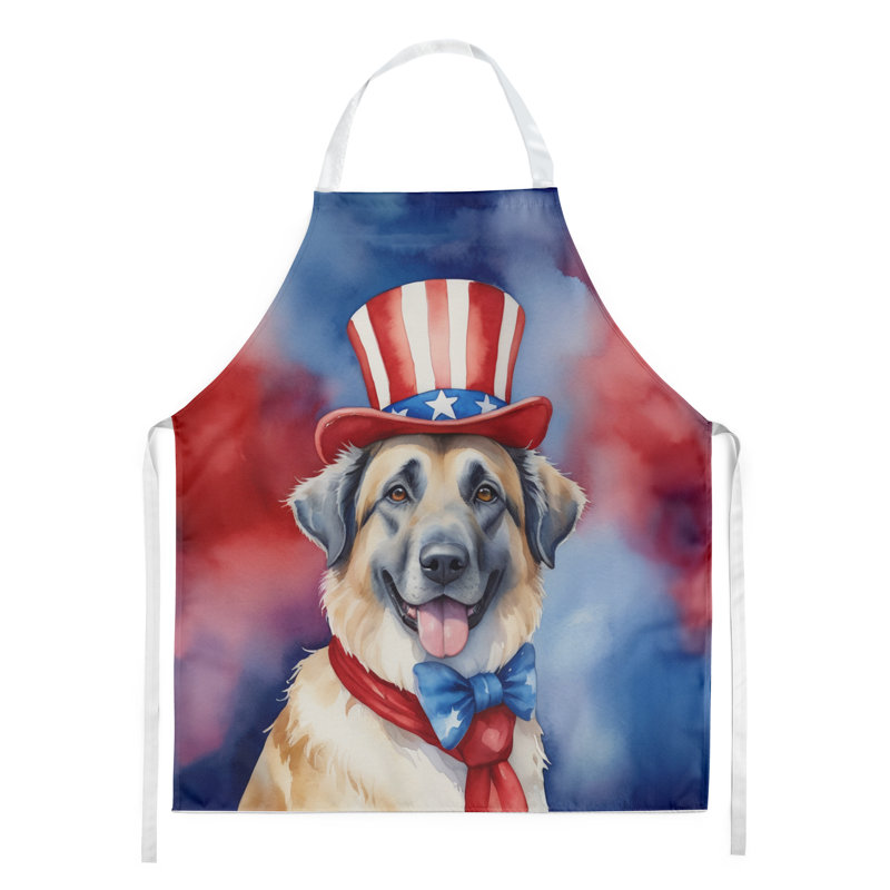 Patriotic American Apron, Anatolian Shepherd