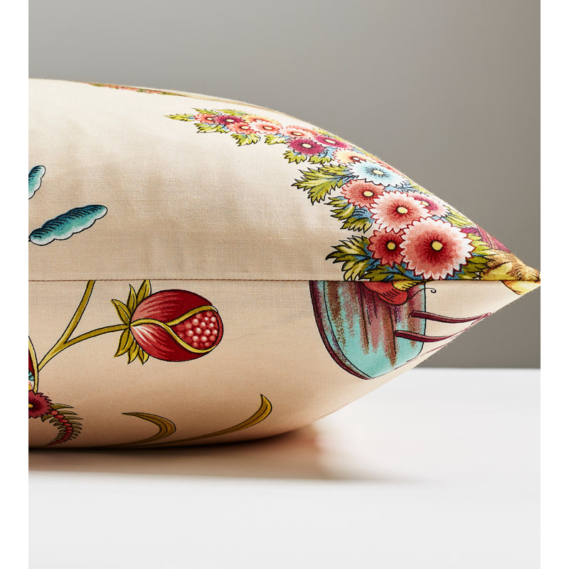 Chinoise Exotique Square Pillow Cover & Insert