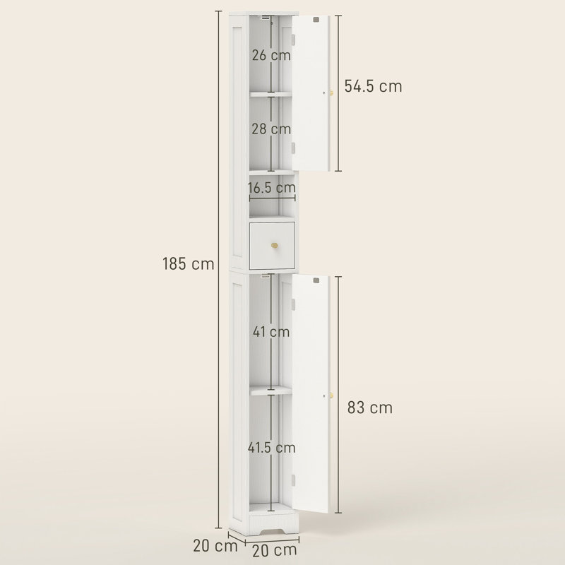 Freestanding Linen Cabinet