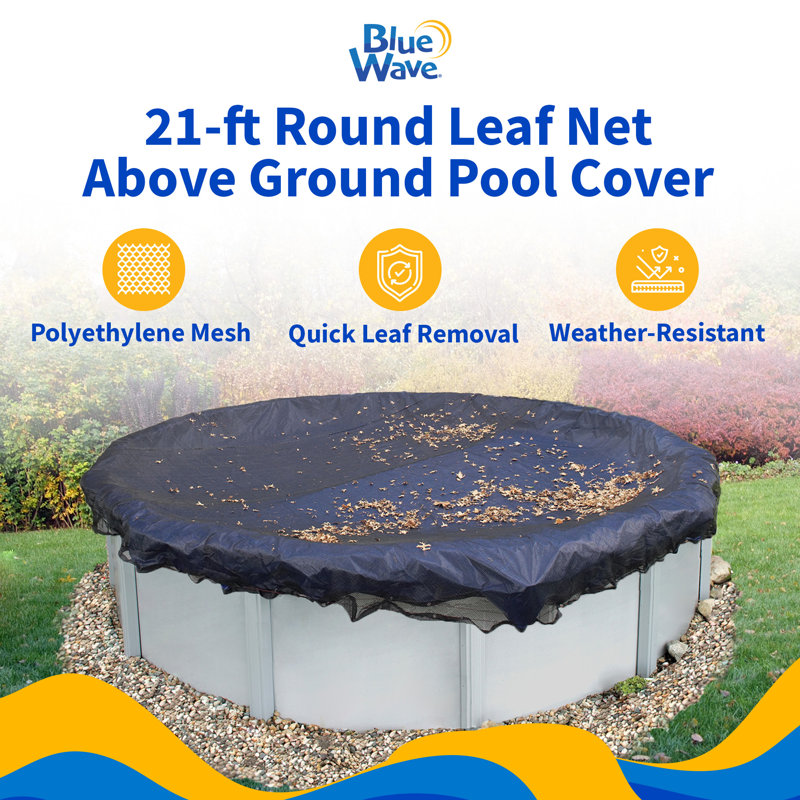 Couverture pour piscine hors-sol à abattants de 8 ans, 21'