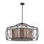 Lustre géométrique à 8 lumières Joll