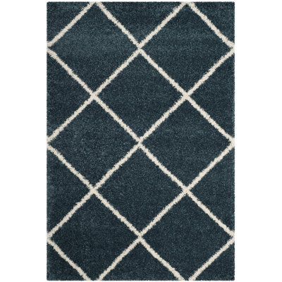 Humberto Hudson Shag Performance Geometric Rug