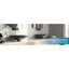 Lavabo vasque en verre, vasque rectangulaire en verre trempé, vasque rectangulaire en verre trempé gris foncé, lavabos encastrés au-dessus du comptoir