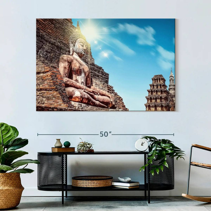 Adella Magnificent Buddha, 34" H x 51" W