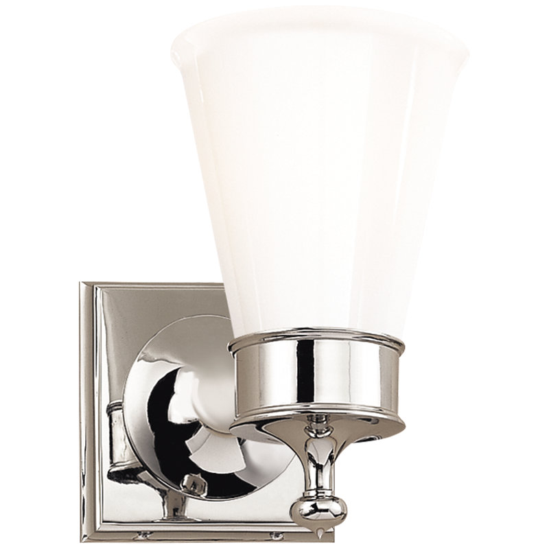 Siena 1 - Light Bath Sconce, Polished Nickel