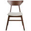 Set of 2 Dining Chairs HOPKINS Wood Taupe-615226820