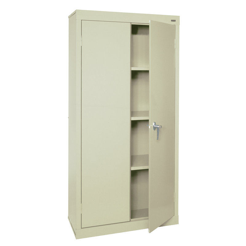 Armoire de rangement à 3 tablettes Value Line, Mastic