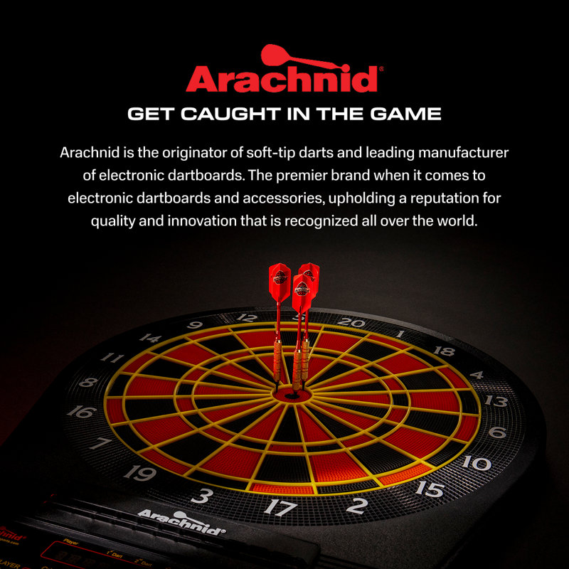 Arachnid CricketMaxx 4.0 Electronic Dartboard Cabinet