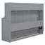 Lit escamotable double avec élévateur hydraulique et bureau-709127540-709127541