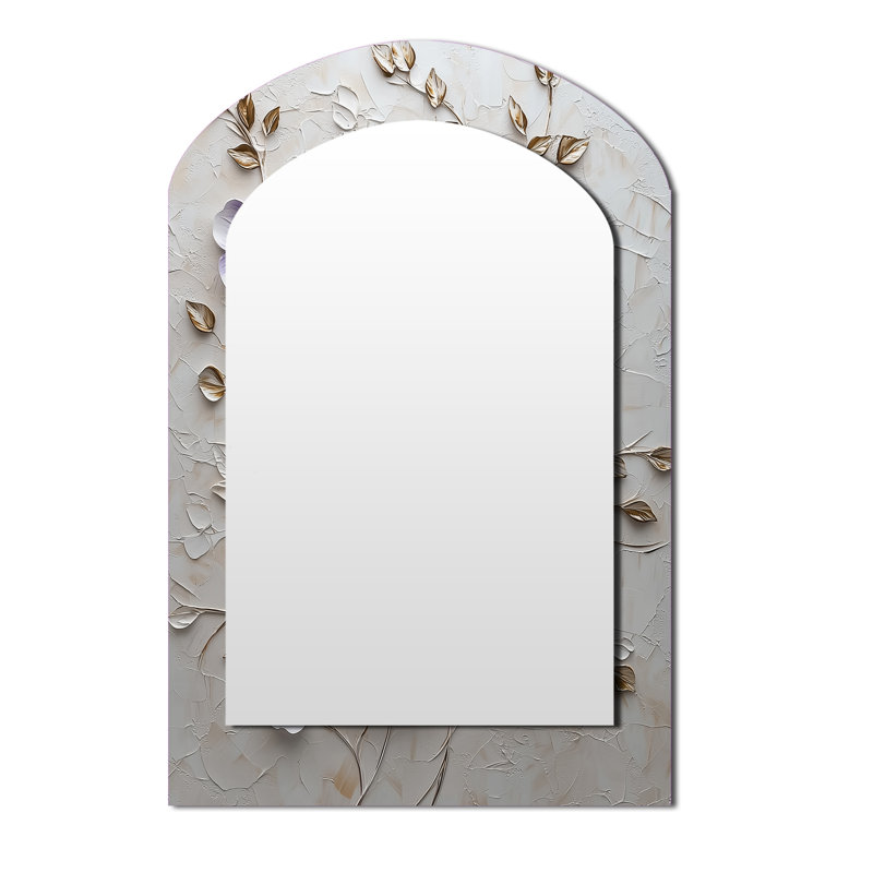Miroir mural mauve traditionnel lilas mauve, 43 po x 33 po