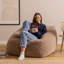 Natalia Faux Fur Armchair Bean Bag-118322738
