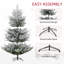 Arbre de Noël artificiel 6 pieds-25062029