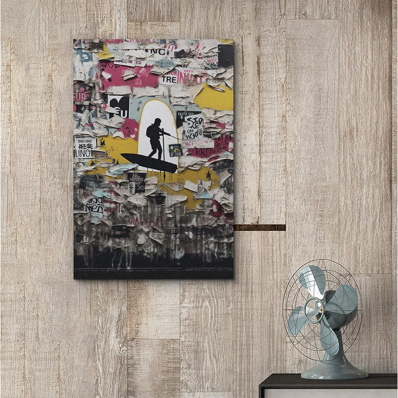 Rockstar concert, impression sur toile, H 18 po x l 12 po x P 1,5 po, Toile tendue