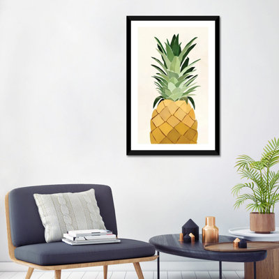 Pineapple Single par Bria Nicole - impression d'art graphique
