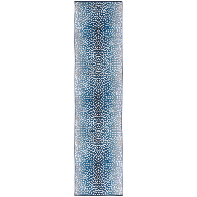 Dang Performance Machine Washable Animal Print Rug, Runner 2'2" x 9'