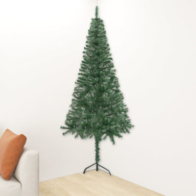 Arbre de Noël pin vert 5 pi 9 po avec lumières DEL 5 pi 9 po
