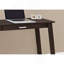Bureau d'ordinateur, bureau personnel, ordinateur portable, tiroirs de rangement, bureau, stratifié brun, contemporain-83965330