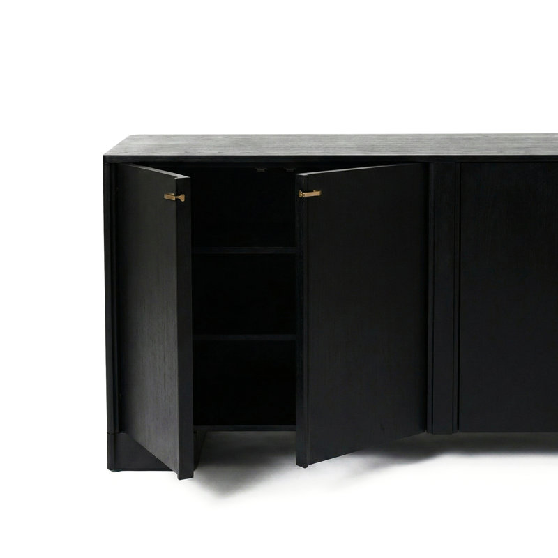 Milan 96" Sideboard, Black