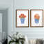 «Sweet Peony I» par Vincent Van Gogh, ensemble de 2 reproductions d'art encadrées-1060886537-1060886543-988881494