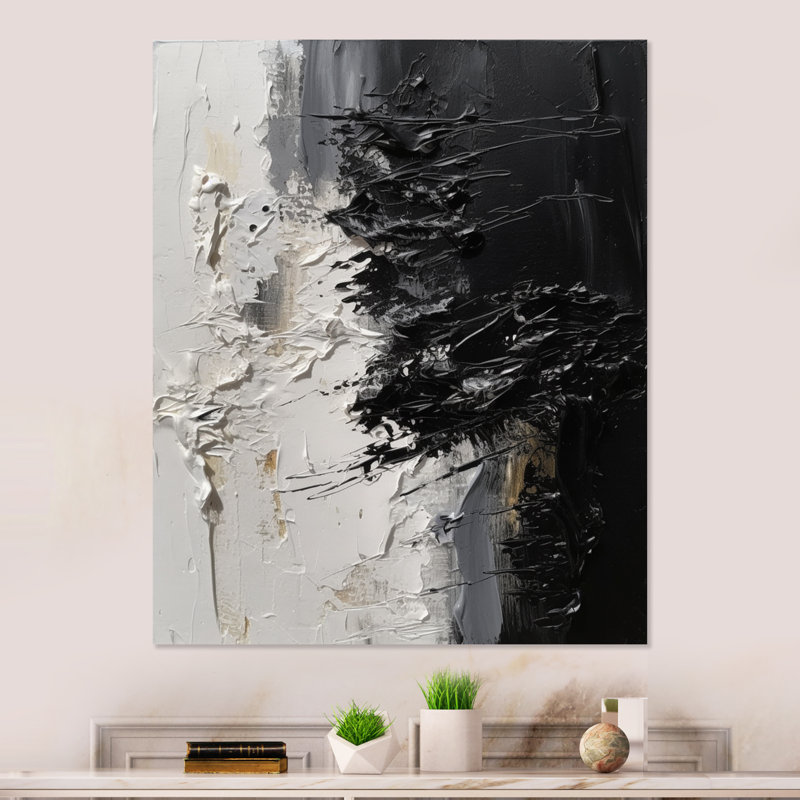 Glam Abstract Wall Decor on Metal, 20" H x 12" W x 1" D
