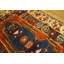 Small Scatter Size Antique Rustic Tribal Wool Pile Turkish Yastik Throw Rug