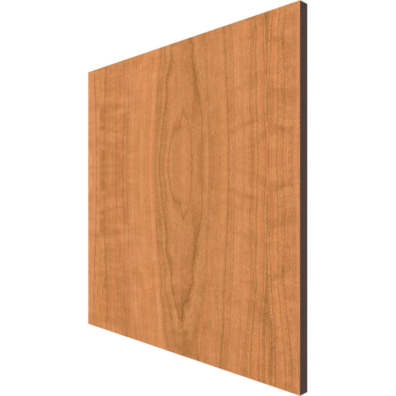 Planche de loisir en bois, H 7,75 po x l 7,75 po x P 0,25 po, Cerisier