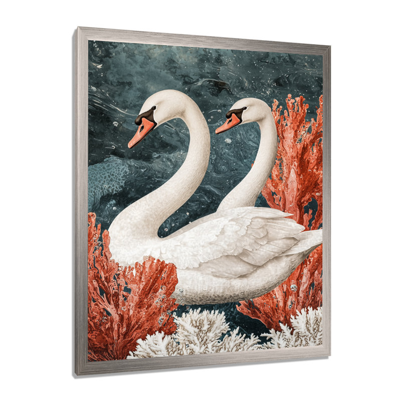 Ayling - Animals Wall Art, H 44 po x l 34 po, Reproduction encadrée d'une seule photo, Argent argent