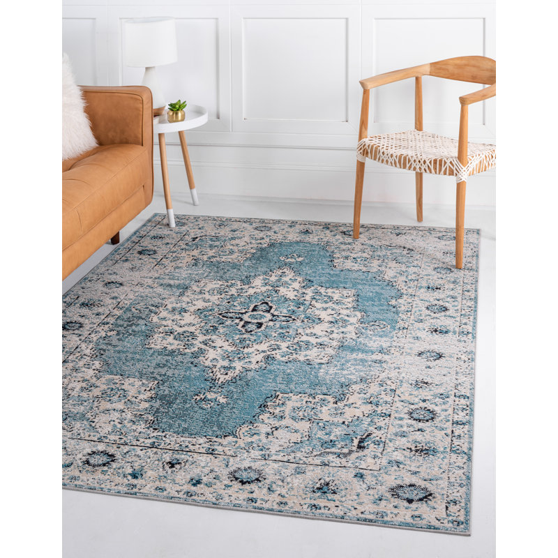 Oriental Indoor Rug, Rectangle 4'1" x 6'1"